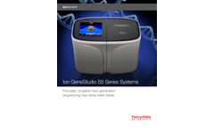 Ion GeneStudio - Model S5 - Next-Generation Sequencing (NGS) System - Brochure