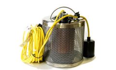 Site Drainer - Model SD 350 HT - HT 1/2 HP High Temperature Resistant Submersible Dewatering Pump / Sump Pump