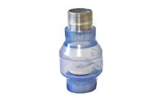 Site Drainer - Model CVFM2T - 2Inch Clear Check Valve (NPT) Female - Male Threaded