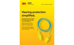 3M E-A-R - Model HA 328-1001 - Flexible Fit Earplug - Brochure