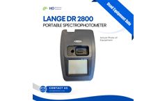 LANGE - Model DR 2800 - Water Quality Analysis Portable spectrophotometer