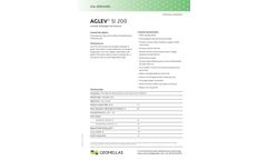 AGLEV - Model SI 200 - Granular Attapulgite Soil Improver - Datasheet