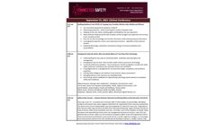 Connected Safety 20201 - Agenda