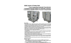 Pipe Jacking System 5000 Series II Spec Sheet
