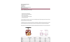Series 1000 - Manual Pinch Valve Brochure