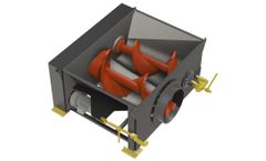 Komar Auger-Pak - Model EMD-80W - Oversized Industrial Wood Waste Compactor