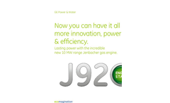 GE - Model 9HA - Gas Turbine -Brochure