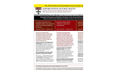 Principles and Practices of Radiation Safety: Occupational and Environmental Radiation Protection Brochure