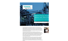 FEED for Process Analytics – Reduce Risks, Effort and Costs - Brochure