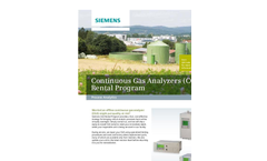Continuous Gas Analyzers (CGA) Rental Program - Brochure