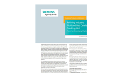Refining Industry Fluidized-Bed Catalytic Cracking Unit - Application Note