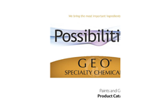 Bisomer - Model BDDMA - Butanediol Dimethacrylate Acrylic Resins Brochure