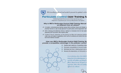 Particulate Control Training Manual (PCTM) - Brochure