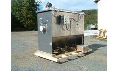Mercer - Model 50 gpm - 100 gpm - Above Ground Oil Water Separator