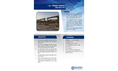 Fixed Head Trash Rake - Brochure