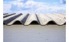 Asbestos cement waste