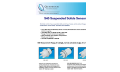 Quadbeam - Model S10-IMM - Immersion Style Sensor - Brochure