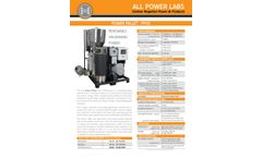 All-Power-Labs - Model PP30 - Power Pallet Biomass Gasifier Genset System - Brochure