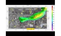 (RWC-037) Leaking Tank Contaminant Plume Migration Over 1-Year Period Video