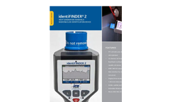 identiFINDER - 2 - Radio-Isotope Identification Device Brochure