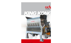 King Kong - Model K - Single Shaft Shredders Brochure
