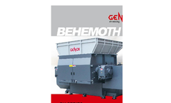 Behemoth - Model BH - Single Shaft Shredders Brochure