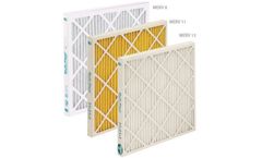 Model Merv Series - Surface Pleated Panel Filter