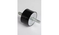 Model E-TYPE - Male-Male Cylindrical Anti-Vibration Buffer