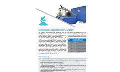 DEVISE - Model CSDP - Containerized Sludge Dewatering Plants - Brochure