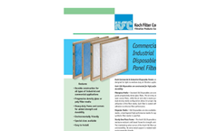 Koch - Model CS - Compact Size High Efficiency Extended Surface Filter Multi-Cell Filters - Brochure