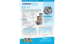 Koch - Industrial Cartridge Filters for Gas Turbines and Environmental Dust Collection - Brochure