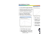 SpectroRadiometer Systems - Brochure