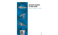 Guide to Bulk Solids Samplers Brochure 18.1.0