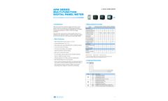 Blue Jay - Model APM-96Q - Multifunction Power Quality Meter- Brochure