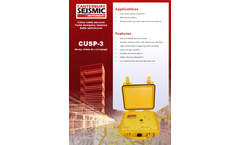 Model CUSP-3 - Strong Motion Accelerograph - Brochure