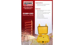 Model CUSP-3X3 - Standard Structure Monitoring System - Brochure