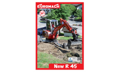 Euromach - Model R45 - Spider Excavator - Brochure
