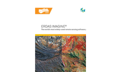 Erdas Imagine - Version 2020 - Geospatial Data Authoring Software - Brochure
