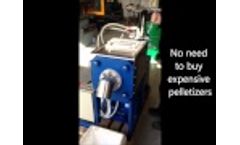 ISP100 - Dry Ice Block to Pellet Reformer - Video