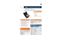 Horizon AikeSDI - Model HAK-PU-110 & HAK-PU-120 - Portable SDI Test Kit - Brochure