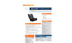 Horizon RizonSDI - Model HRSP - 120 - Portable Automatic SDI Tester - Brochure
