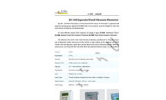 EU-108 Ultrasonic Flow Meter