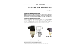 A-Yite - Model GE-379 - Dual Metal Temperature Switch Brochure