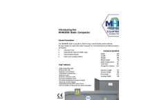 MHM - Model 500 - Vertical Baler - Brochure
