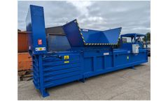 MHM - Model XL60 - Semi-Automatic Horizontal Baler for Industrial Waste Management