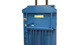 MHM - Model 200 - Vertical Baler for Plastic Film and Cardboard Compaction