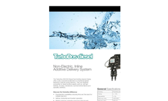 TurboDos - High-Flow Non-Electric Chemical Injector Brochure