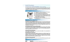 Model 591 - Single Product Dissolver Brochure