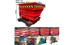 copkonteyneri.com.tr - Model DK-1000L - Self Dumping Hoppers 1000 Liters