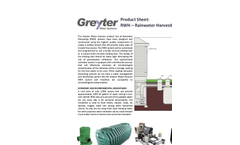 RWH – Rainwater Harvesting System  Product Sheet